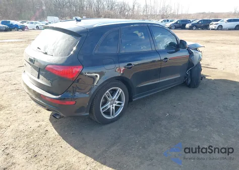 2014 Audi Q5 3.0T Premium Plus from USA, damaged, VIN WA1DGAFP2EA096622